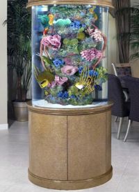 цилиндричен аквариум 9