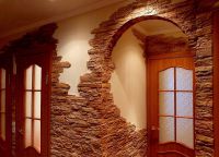 dekoracija hodnika z dekorativnim kamnom3