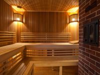Zdobení parní lázně v sauně 7
