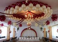 Dekoracja z balonami na ślub2