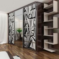 Декоративно огледало за гардероби с плъзгащи врати3