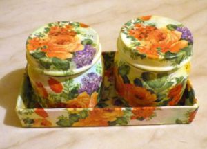 decoupage cans photo 6