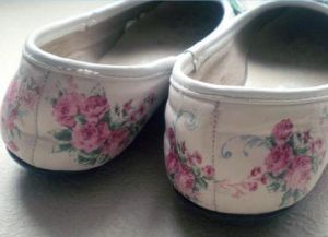 Decoupage of shoes10