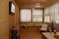 Projekt sauny z pokojem wypoczynkowym7