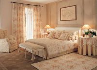 Oblikovanje spalnice v stilu Provence1