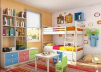 Oblikovanje otroške sobe za fanta in deklico9