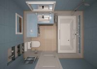 Дизајн комбинованог купатила9