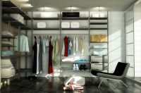 1. Projekt pomieszczenia garderoby