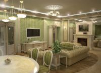 Klasický design obývacího pokoje26