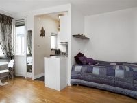 Дизайн на едностаен апартамент с ниша4