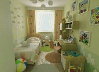 Návrh malého dětského pokoje pro dívku6
