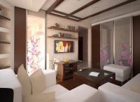 Malý design obývacího pokoje 16