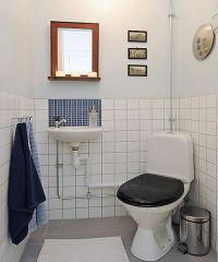 design malého toaletu v bytě 5