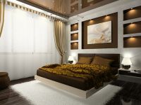 3. Rozciągliwe sufity w sypialni