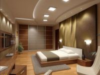 4. Dvostopenjski stropni strop v spalnici