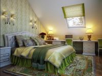 9. Dizajn spavaćih soba s kosim stropom