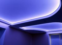 осветление в таван от гипсокартон 8