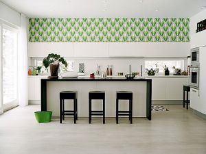 1. Дизајн зидова у кухињи.