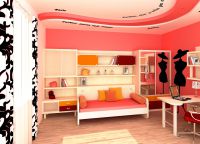 Дизайн на стая за момиче на тийнейджър 14 години 6