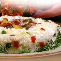 dietní rýže a kefír