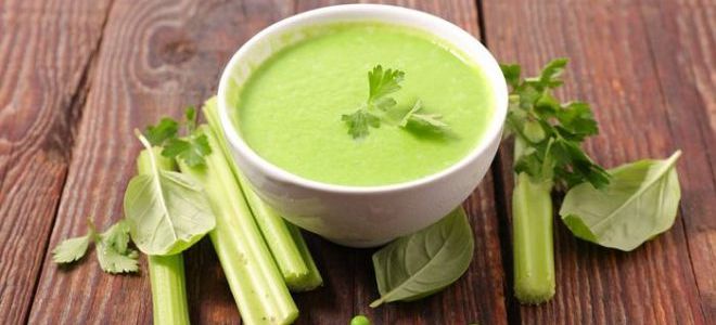 dieta založená na celerové polévce