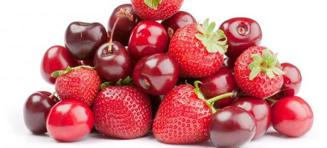 ягоди и сладка череша диета