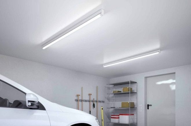 диодные светильники для гаража