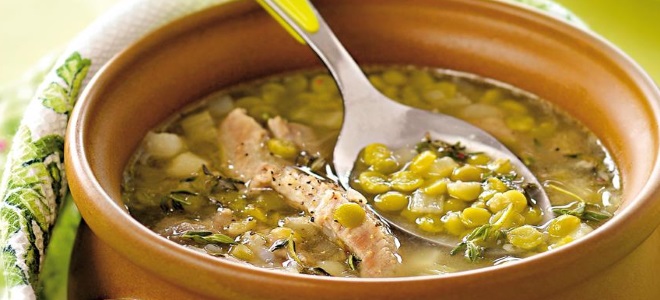 как да готвите грахова супа с месо
