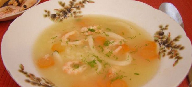 калмари супа