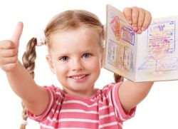 kako narediti potnega lista otrok