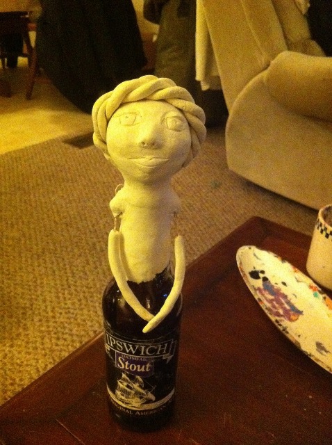 Кукла от бутилка със собствените си ръце33