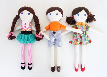 кукли със салфетки 2