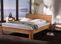 двойно легло, изработено от масивно дърво