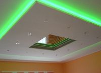Dvostruki strop s gipsanom kartonom s pozadinskim osvjetljenjem4
