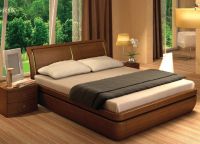 Podwójne drewniane łóżko12