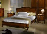 Podwójne drewniane łóżko8