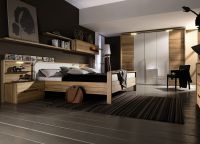 Podwójne drewniane łóżko9
