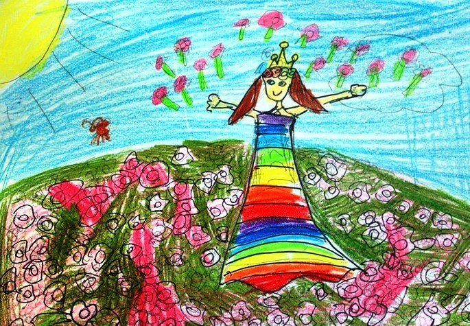 risba pomlad za otroke 7