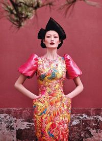 Sukienka w stylu chińskim 10