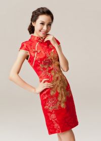 Sukienka w stylu chińskim 3