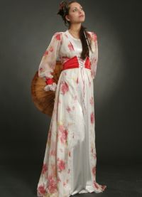 Японски стил рокля 1