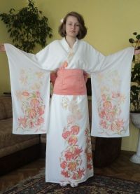 Japanski stil haljina 5