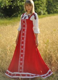 сарафан в руския народен стил 9