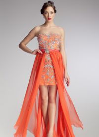 šaty s odnímatelnou sukní 9