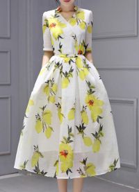 šaty s citrony 2