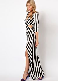 Vertical Striped Dress12