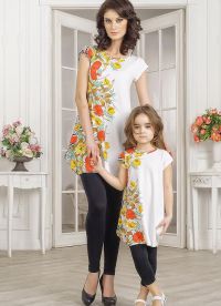 Haljine za majku i kćer u istom stilu7