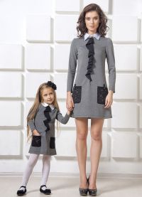 Obleke za mamo in hčerko v istem slogu9