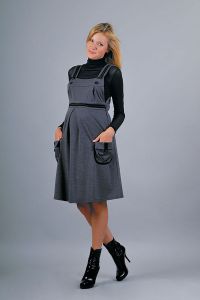 Šaty pro těhotné ženy na podzim 9