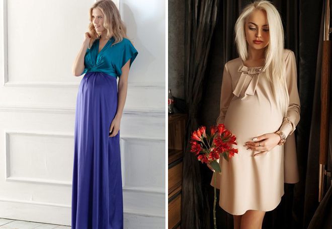 Нарядные платья для беременных